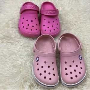 Crocs Classic Shoes Pink Little Girl 10/11 C
